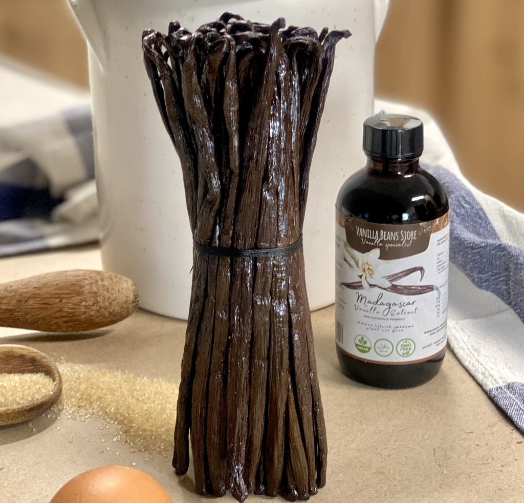 250g ORGANIC BOURBON VANILLA BEANS