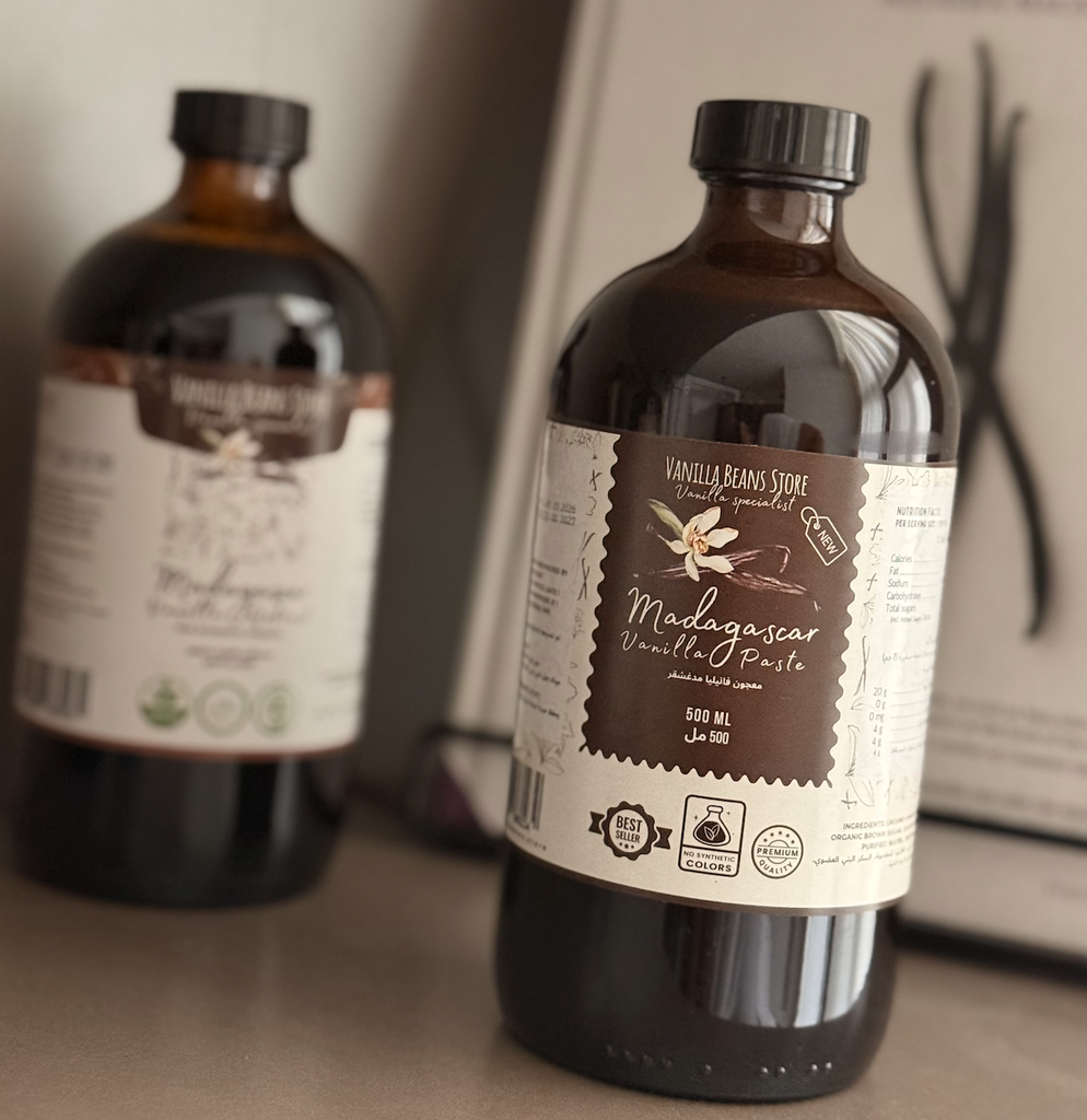 [F03-PAS0500] 500Ml Sweetened Vanilla Paste